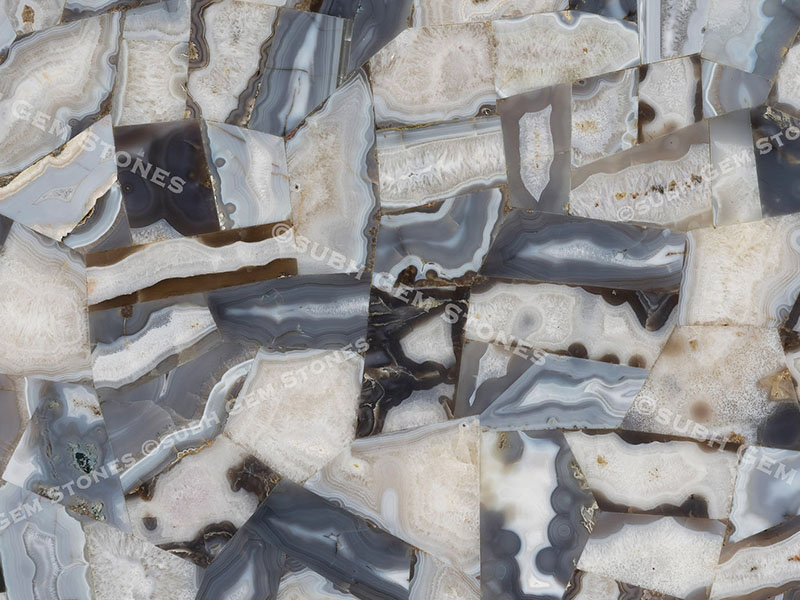 Gray Wild Agate CloseUp