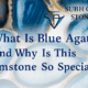 blue agate subh gem stones