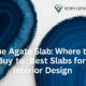 blue agate slabs