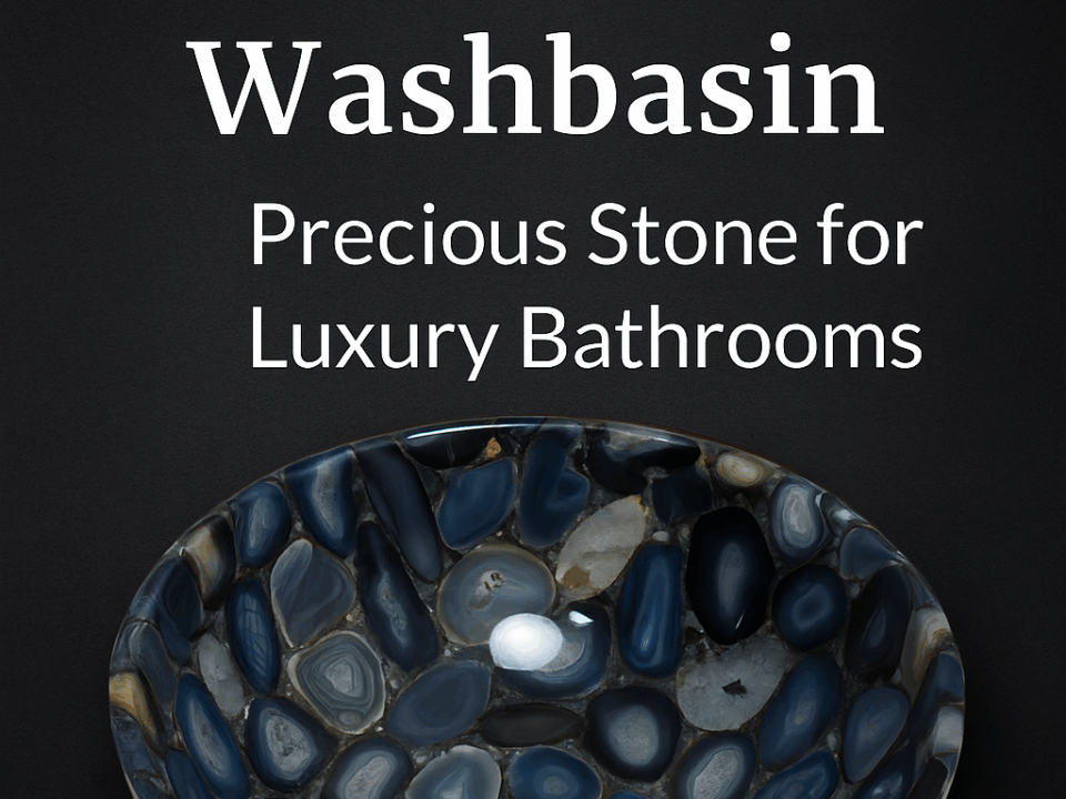 gemstone washbasin