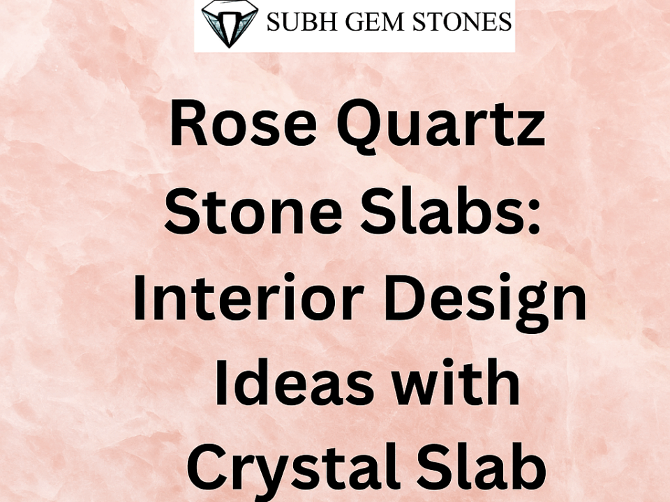 rose quartz stone slabs